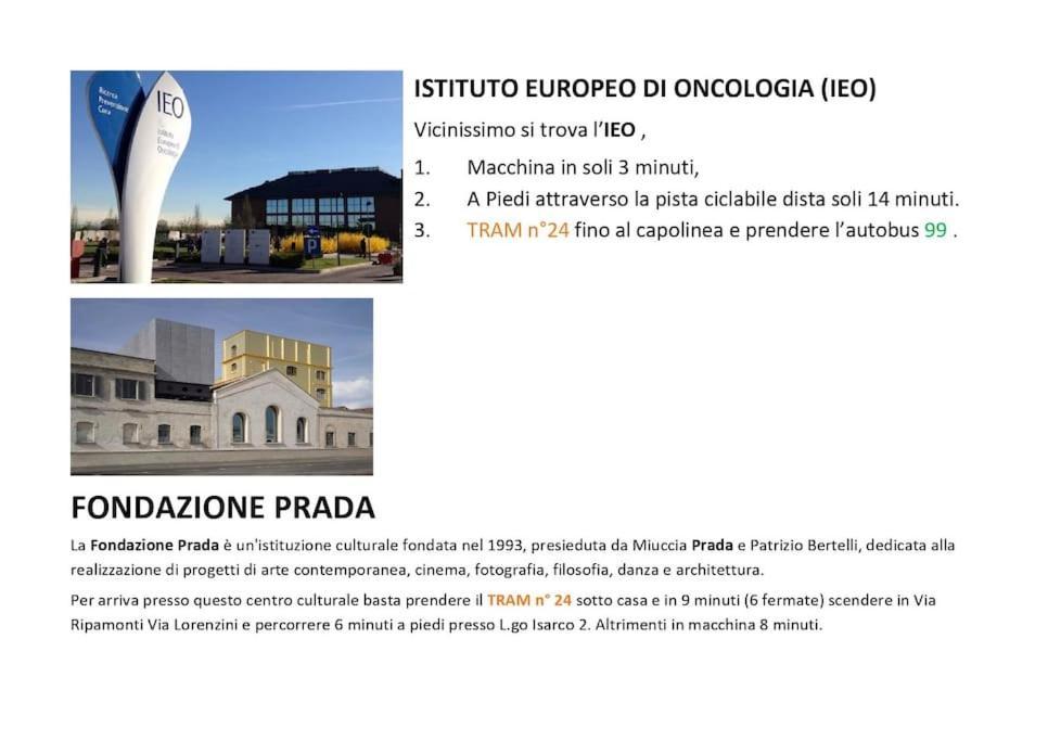 Apartamento Civico288-Romantic Attic Near Ieo-Bocconi-F Prada Milán Exterior foto